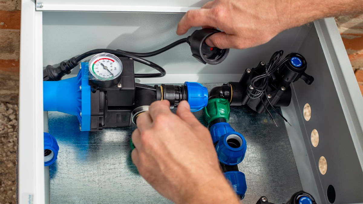 Water Pump Installation